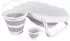 Cangaroo Hawaii Badewannen-Set 4-teilig, faltbar, grau (109371)