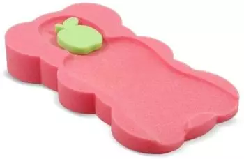 Lorelli Babybadewanneneinlage weich, 2 Schwämme, rosa