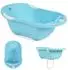 Moni Lilly Babybadewanne mit Wasserablauf, blau (106018)