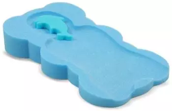 Lorelli Baby-Badewanneneinlage, weich, 2 Schwämme, blau