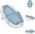 Moni Meshy Baby-Badesitz, faltbar, rutschfest, blau (110111)