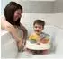 Simba Little Smoby Baby-Badesitz mit Aktivitätstablett, mehrfarbig (7600140408)