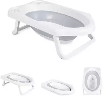 Cangaroo Maui faltbare Babybadewanne 84cm, grau (109373)