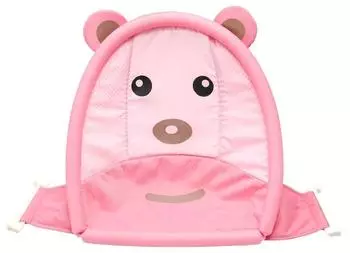 Chipolino Badewannennetz B&auml;r, Badewanneneinsatz rosa, ab Geburt (MBBEA0212PI)