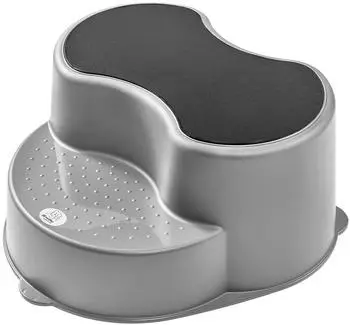 Rotho-Babydesign Kinderschemel TOP recycelt (Kunststoff), grau (1233701057)