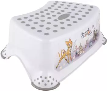 keeeper Bambi Tritthocker für Kinder, Anti-Rutsch-Funktion, nordic-weiß (1843151926600)