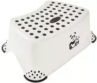 keeeper 1864210024100, keeeper kids Tritthocker "tomek panda", wei&aacute; mit Aufdruck