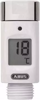 ABUS PIA Duschthermometer mit Warnfunktion, wei&szlig; (JC8740)