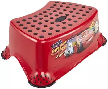 keeeper Tomek Tritthocker Disney Cars, Anti-Rutsch, kirschrot (1843140117100)