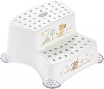 keeeper Tritthocker "Igor Lion King" zweistufig, wei&szlig; (1003210032500)