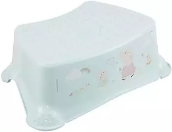 keeeper Tomek Tritthocker "Peppa Pig" aquamarine, Anti-Rutsch (1843162433600)
