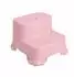 Mojawo Kinder-Tritthocker rutschfest, Kunststoff, pink (36x36xH22cm)