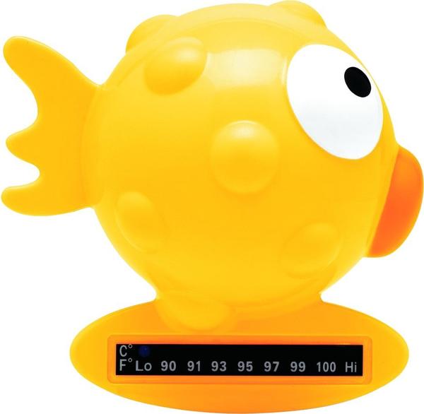 Chicco Badethermometer Kugelfisch gelb