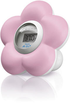 Philips AVENT Digitales Bad- und Raumthermometer rosa