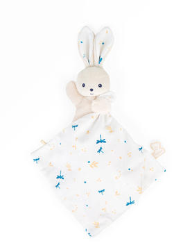 Kaloo Carré douceur Doudou rabbit delicate wite