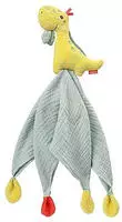 Fehn Kuscheltuch "Happy Dino, Schmusetuch"