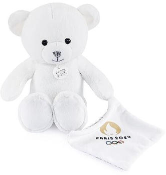 Doudou White teddy bear with cuddly toy Paris 2024