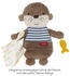 Fehn Knistertier 18 cm - Otter