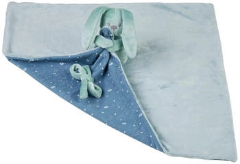 Nattou Schmusetuch XXL & Mini-Kuscheltier Glow in the dark - Hase Lapidou - Coppergreen