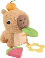 Mattel HYR54, Mattel Kuschel-Capybara (mit Bei&szlig;ring und Rassel)