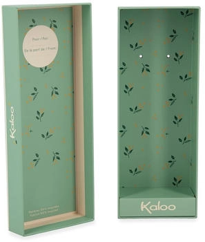 Kaloo Soft toy green dog 18 x 18 cm