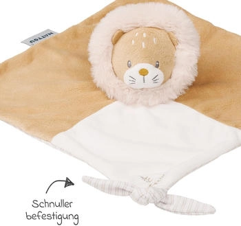 Nattou Ernest brown lion soft toy 40 cm