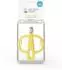 Matchstick Monkey Beißring & Gel-Applikator Silikon, BPA-frei, gelb (Matchstick Monkey)