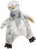 Steiff Lio Pinguin Schmusetuch, Plüsch, 26cm, hellgrau (242823)
