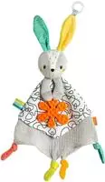 Fehn Schmusetuch "DoBabyDoo, Hase" mit Befestigungsring f&uuml;r Schnuller