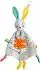 Fehn DoBabyDoo Schmusetuch Hase mit Schnullerring (049046)