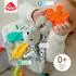 Fehn DoBabyDoo Schmusetuch Hase mit Schnullerring (049046)