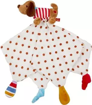 Die Spiegelburg Schnuffeltuch Dackel mit Mulltuch BabyGl&uuml;ck (21840)