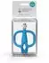 Matchstick Monkey Monkey Teether Silikon-Beißring & Gel-Applikator, blau, BPA-frei