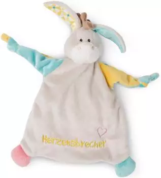 NICI Schmusetuch Esel "Herzensbrecher" My First Kollektion, Pl&uuml;sch (47132)