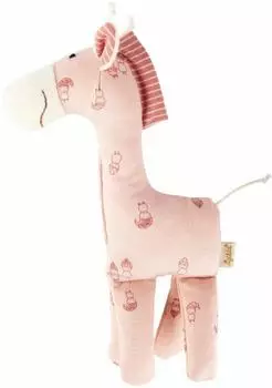 Sigikid Greifling Giraffe rosa, Baumwolle, 23cm (39978)