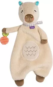 Fehn Schmusetuch Capybara Clara, beige/braun, Plüsch (4001998040067)
