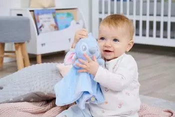Simba Disney Stitch Kopf mit Schmusetuch (6315870732)