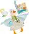 HABA Baby-Spiel-Set Gans 3-in-1 mit Schnullerkette (2012332001)