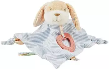 Sterntaler Schmusetuch Hanni Hase mit Bei&szlig;ring, graublau (3212532)
