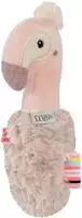 Fehn Greifspielzeug "Lazy, Crazy & Pink, Stabgreifling Flamingo"