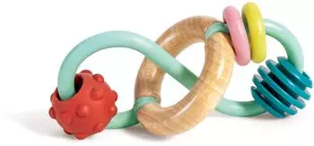 HaPe Greifling "Gregor" bunt, Gummi/Holz/Silikon