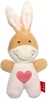Sigikid Rassel Hase Red Stars rosa/beige (42804)