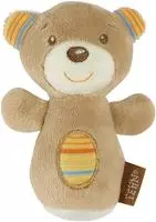 FEHN 160901, FEHN 160901 Mini-Rassel Teddy Braun