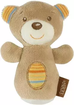 Fehn Mini-Rassel Teddy, Pl&uuml;sch, 0+ Monate (160901)