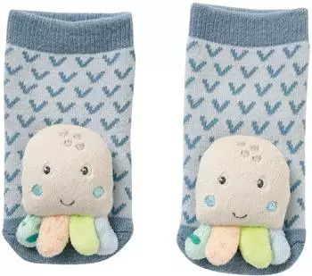 Fehn Rasselsocken Oktopus, Baby-Aktivit&auml;tss&ouml;ckchen (00054361)
