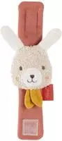 Fehn 048377, Fehn Rasselarmband Hase rosa