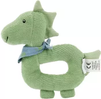 Sterntaler Greifling Dino Rexi Feincord, steingrün (3302423)