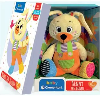 Clementoni Baby For You Pl&uuml;schhase Benny