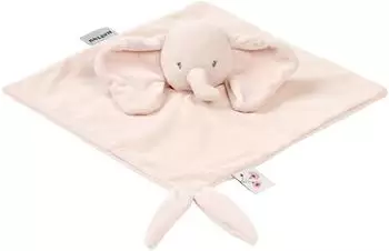 Nattou FanFan Schnuffeltuch Elefant, Velours, rosa (759113)