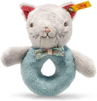 Steiff Blossom Babies - Katze Greifring mit Rassel